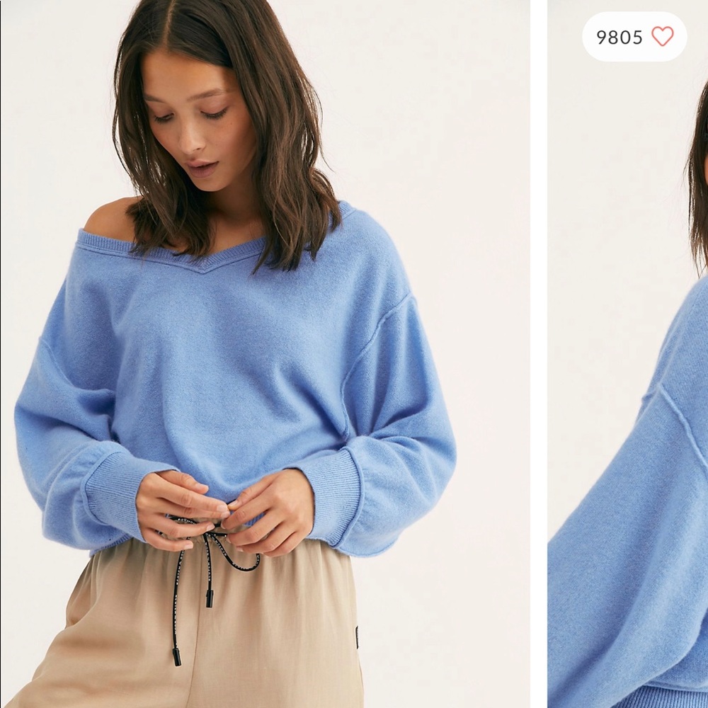 NWOT Free people cashmere sweater